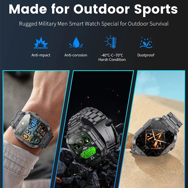 LIGE Outdoor Sports Fitness Sm - Smartwatch Watches With Bluetooth incelemesi ve fiyatı