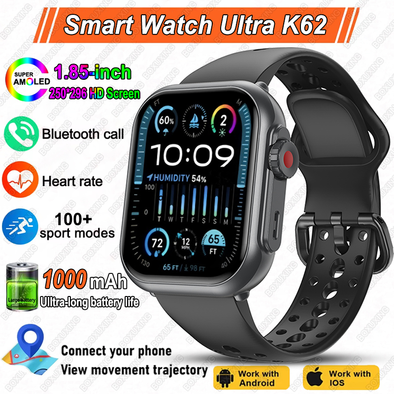 Ultra K62 1000 mAh Battery Sma - Smartwatch Watches For Women With Gps incelemesi ve fiyatı