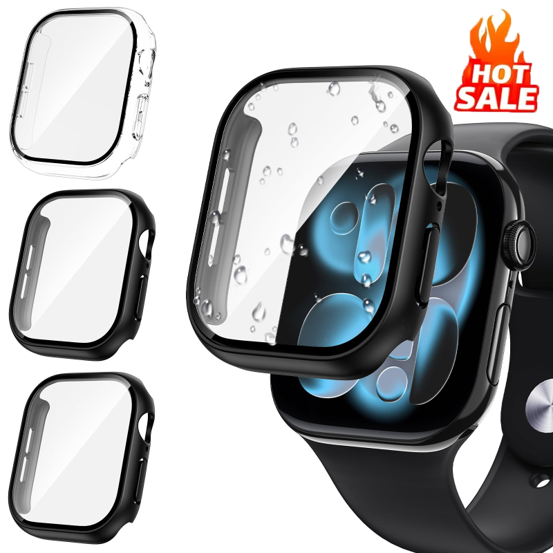 3pcs Glass+Cover For Apple Wat - Iwatch Smartwatch Series 7 incelemesi ve fiyatı