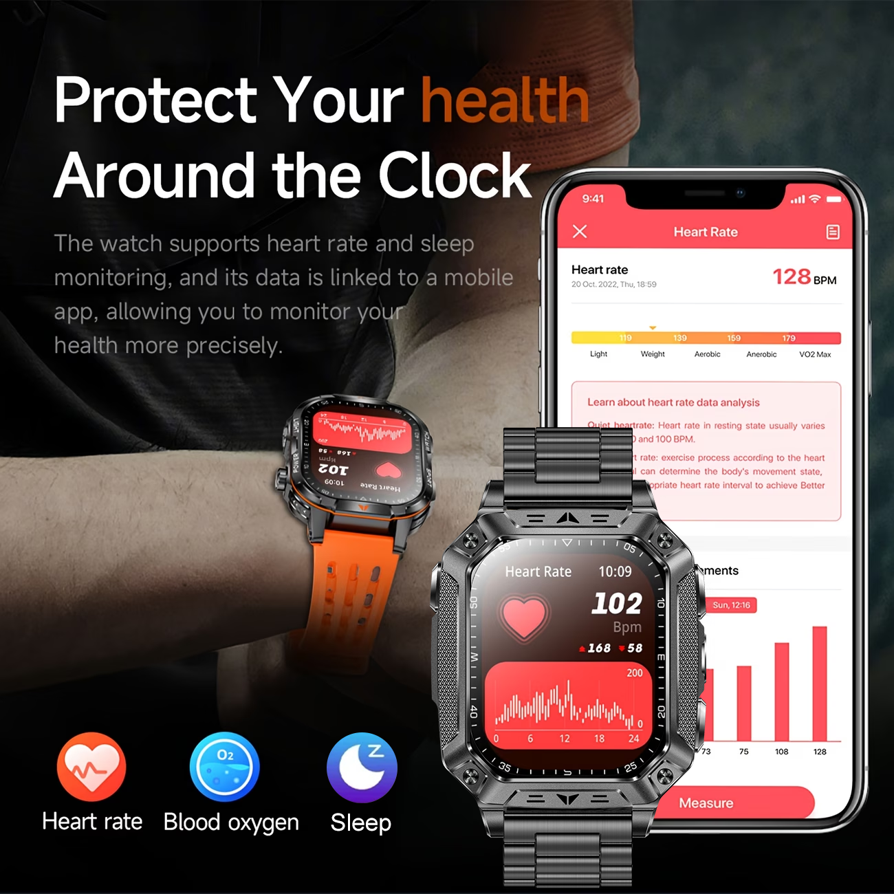 New Outdoor 1400mAh Large Batt - Smartwatch Watches For Men With Gps incelemesi ve fiyatı