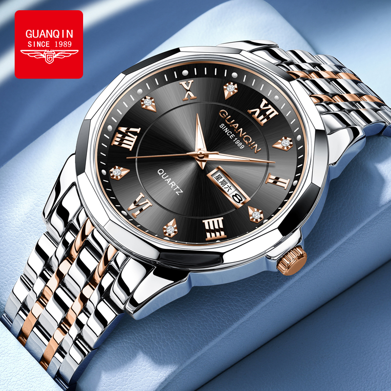 GUANQIN Premium Men's Quartz W - Smartwatch Premium Watches For Men incelemesi ve fiyatı