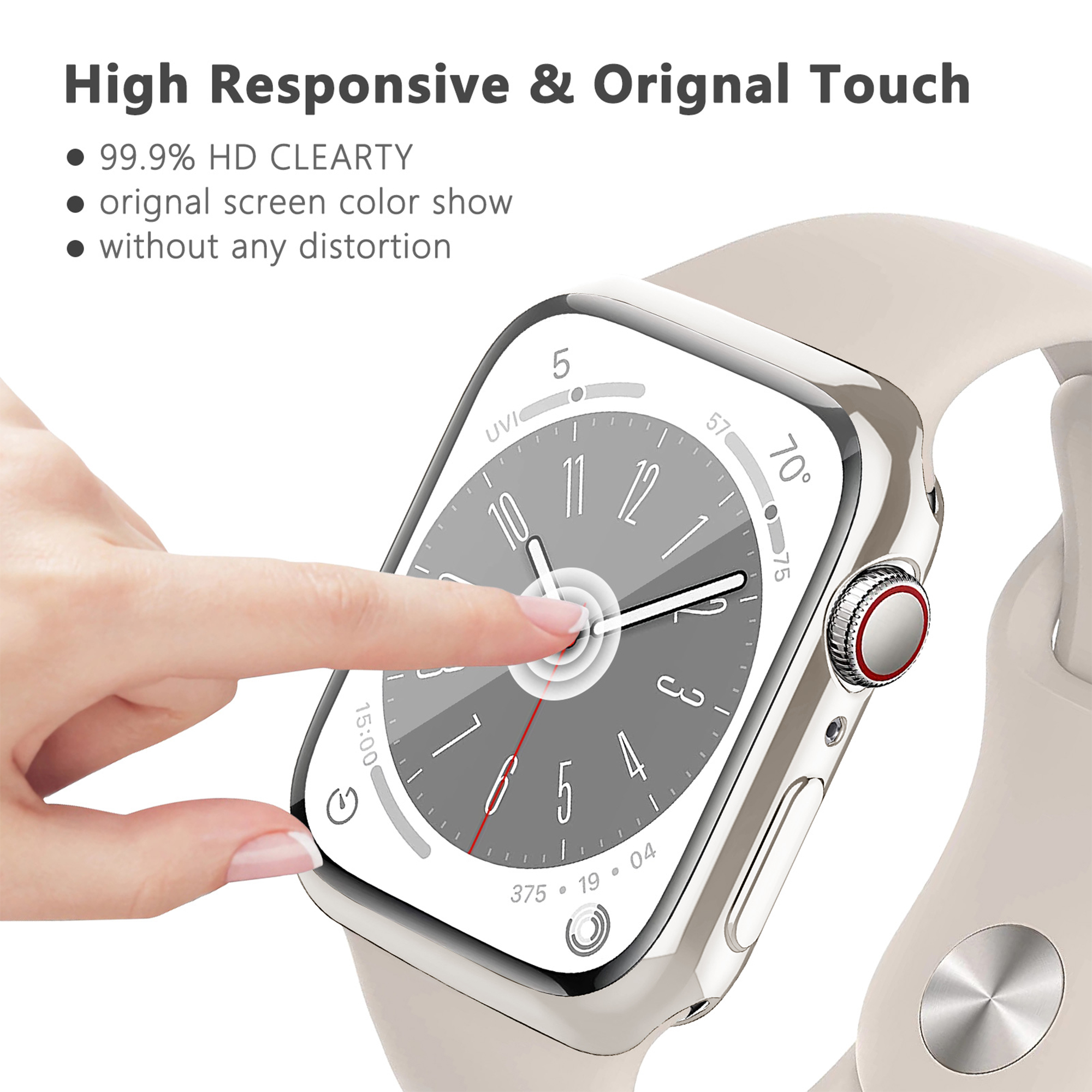 Screen Protector For Apple Wat - Iwatch Smartwatch Series 7 incelemesi ve fiyatı
