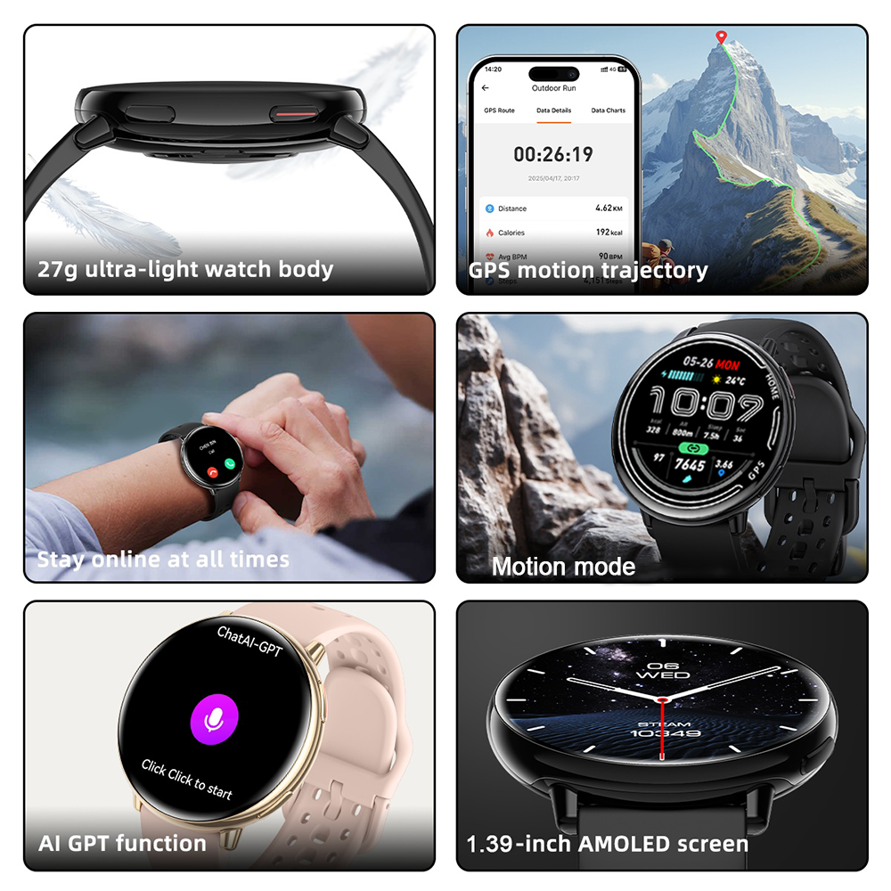New Hot GPS Smartwatch 1.43 AM - Smartwatch Watches For Women With Gps incelemesi ve fiyatı