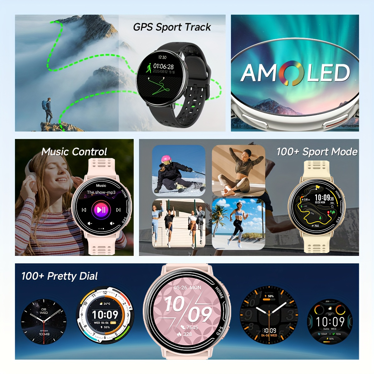 New Hot GPS Smartwatch 1.43 AM - Smartwatch Watches For Women With Gps incelemesi ve fiyatı