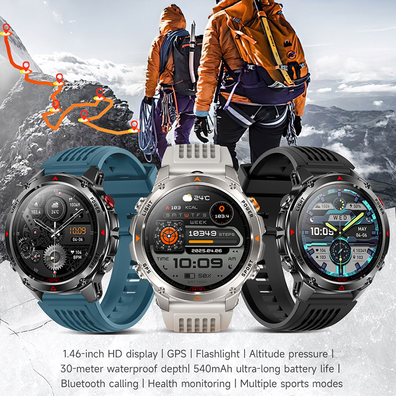 T-Rex 3 Built-in Dual-band GPS - Smartwatch Watches For Men With Gps incelemesi ve fiyatı