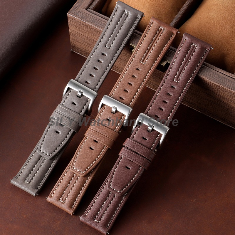 Quick Release Cowhide Leather  - Smartwatch Premium Watches For Men incelemesi ve fiyatı