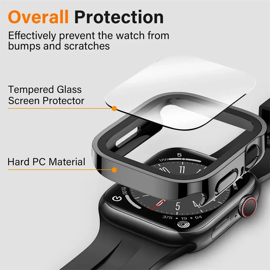 Glass+cover For Apple Watch ca - Smartwatch Watches Girls incelemesi ve fiyatı