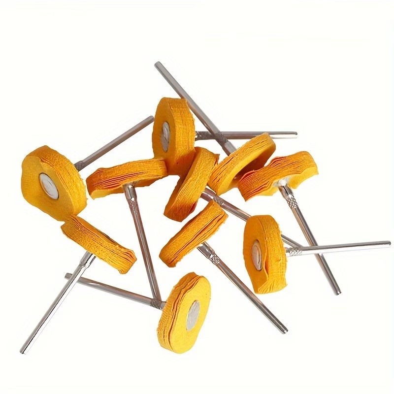 7Pcs 3mm Yellow Polishing Clot - Watch Polishing Cloth incelemesi ve fiyatı