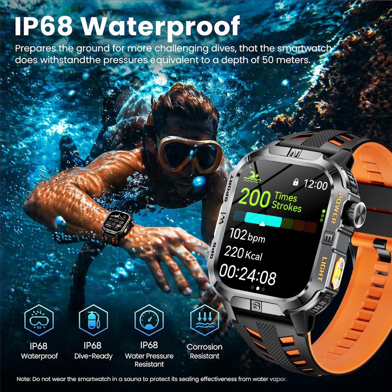 2026 New Dual-band GPS Premium - Smartwatch Premium Watches For Men incelemesi ve fiyatı