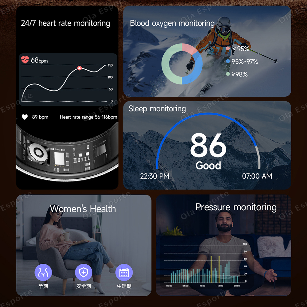 Newest Smart Ring Call Message - Smartwatch Watches Girls incelemesi ve fiyatı