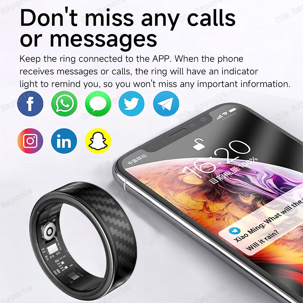Newest Smart Ring Call Message - Smartwatch Watches Girls incelemesi ve fiyatı