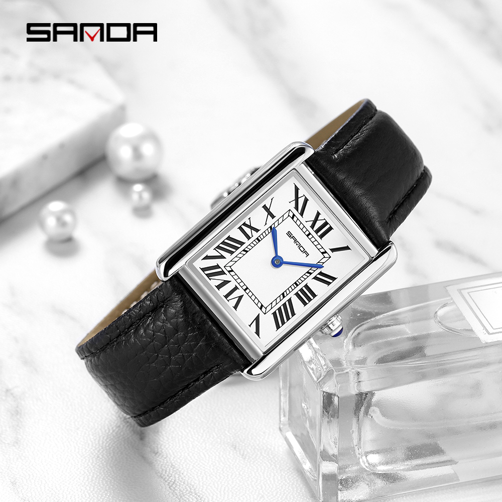 Sanda Rectangular Wrist Watche - Smartwatch Watches For Men Brands incelemesi ve fiyatı