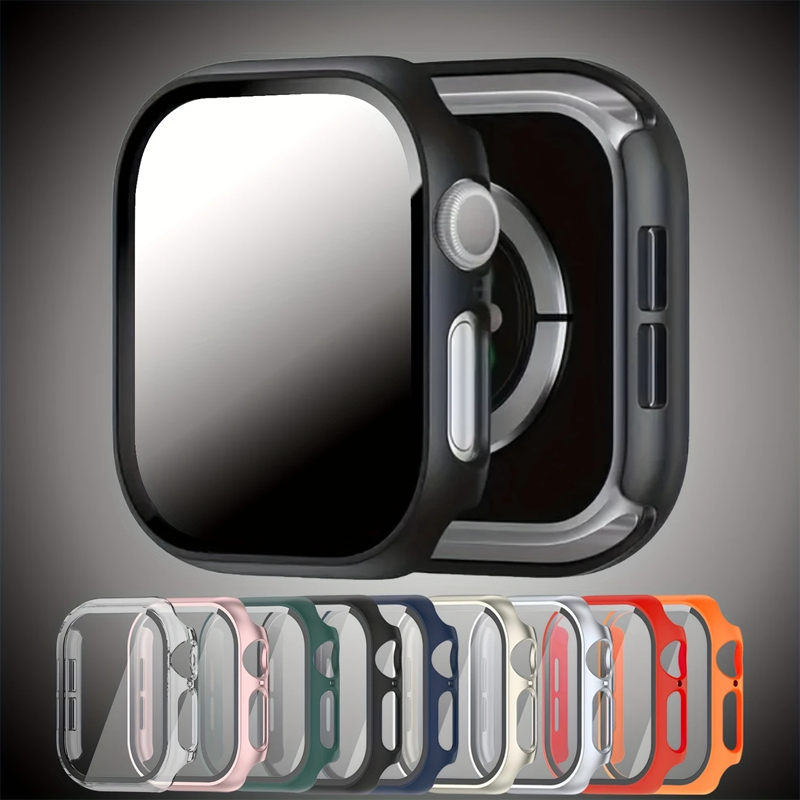 Glass + Case for Apple Watch 4 - Iwatch Smartwatch Series 7 incelemesi ve fiyatı