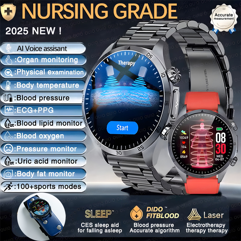 2025 New Pulse Therapy  Blood  - Smartwatch Online Watches For Men incelemesi ve fiyatı