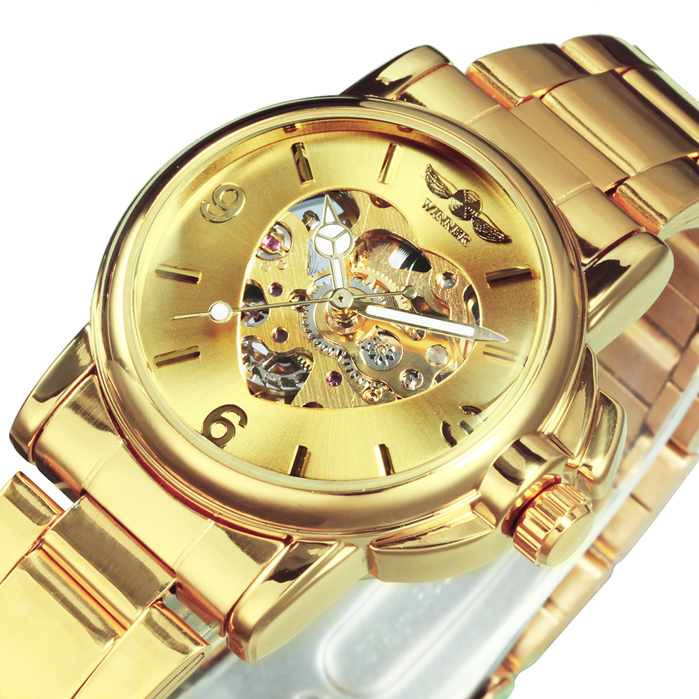 WINNER Luxury Elegant Skeleton - Skeleton Mechanical Watch incelemesi ve fiyatı