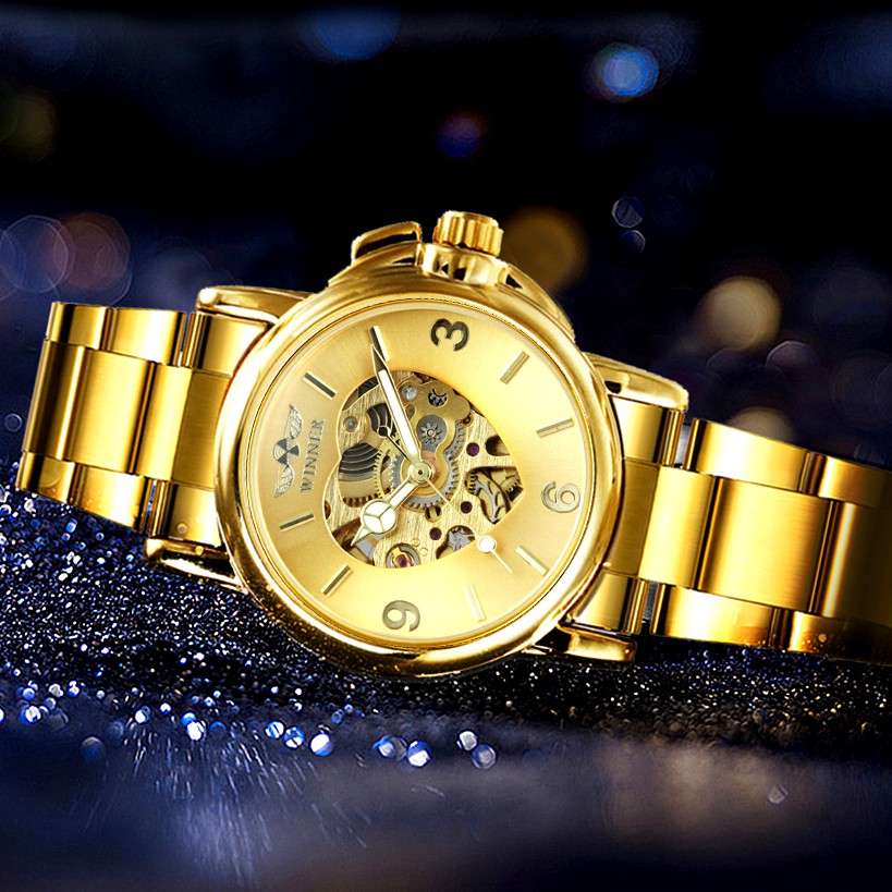 WINNER Luxury Elegant Skeleton - Skeleton Mechanical Watch incelemesi ve fiyatı