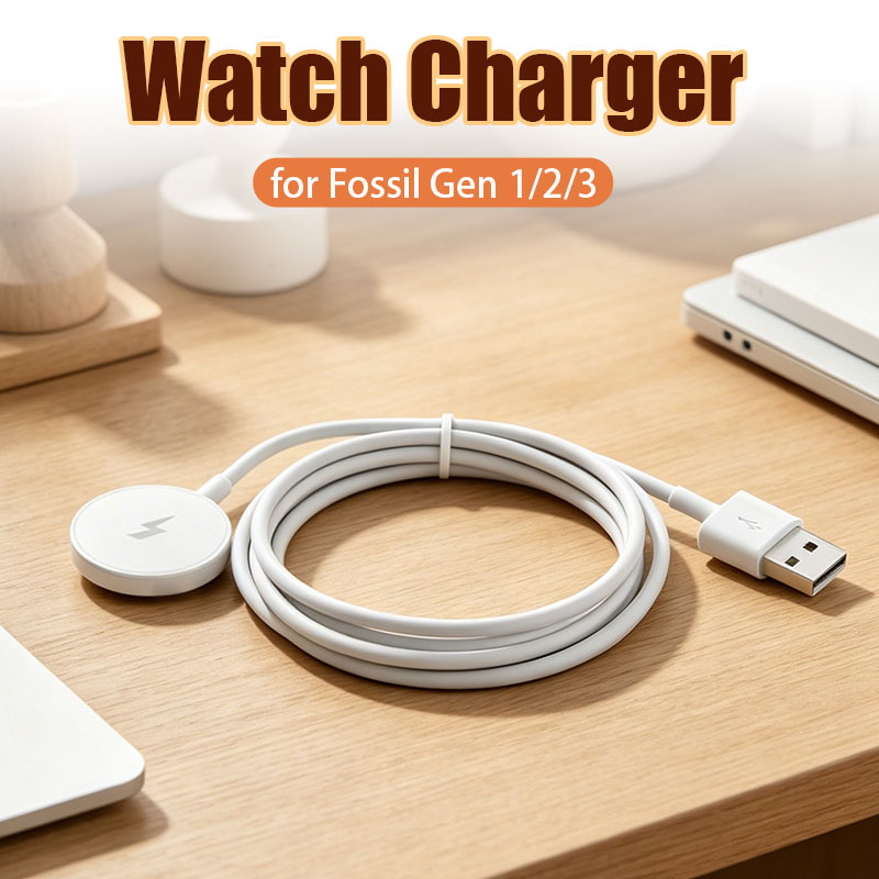 USB Watch Charger Adapter Smar - Fossil Watches Smartwatch Charger incelemesi ve fiyatı