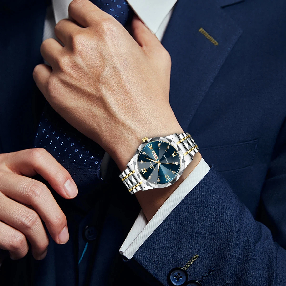 Men Watch Water Diamond Luxury - Vintage Digital Watch incelemesi ve fiyatı