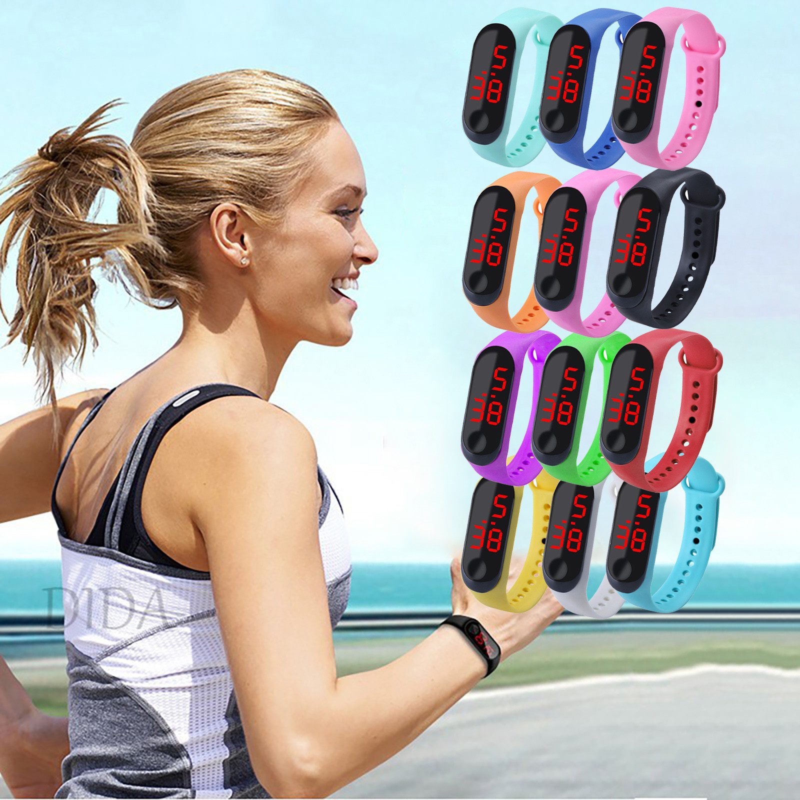 Sports Outdoor Bracelet Electr - Smartwatch Digital Watches For Kids incelemesi ve fiyatı
