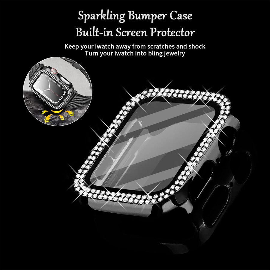 Diamond Cover For Apple watch  - Iwatch Smartwatch Series 7 incelemesi ve fiyatı