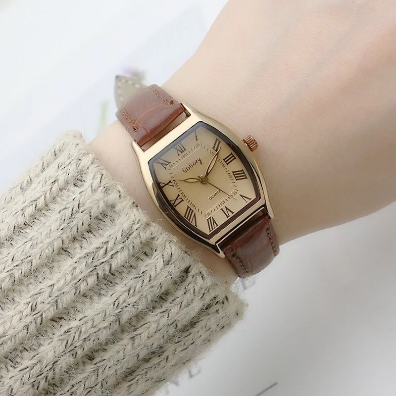 Retro Brown Women Watches Qual - Vintage Digital Watch incelemesi ve fiyatı