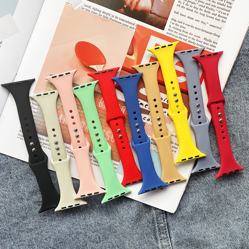 Slim Silicone strap for Apple  - Smartwatch Apple Watches For Men incelemesi ve fiyatı