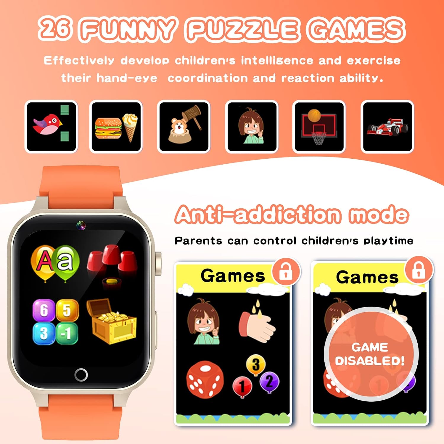 Kids Games Smart Watch for Age - Smartwatch Digital Watches For Kids incelemesi ve fiyatı
