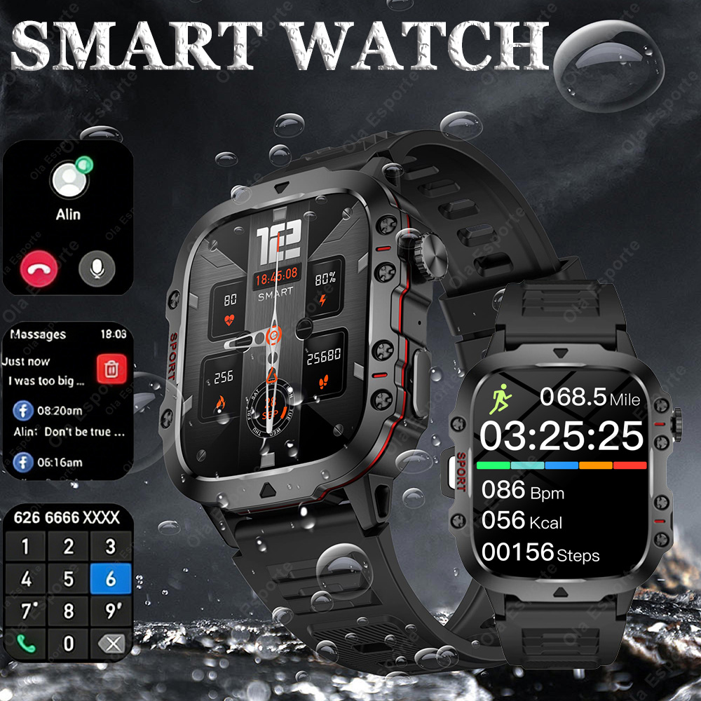 New Outdoor Military GPS Smart - Smartwatch Watches For Women With Gps incelemesi ve fiyatı