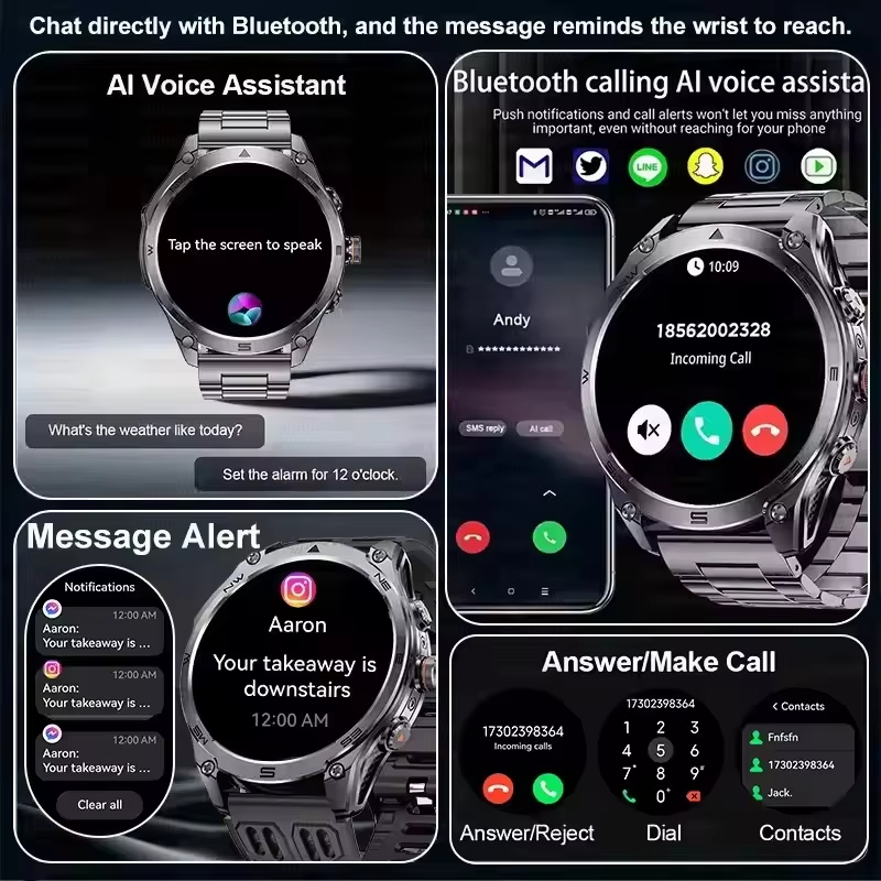 GPS SmartWatch IP69 Waterproof - Smartwatch Premium Watches For Men incelemesi ve fiyatı