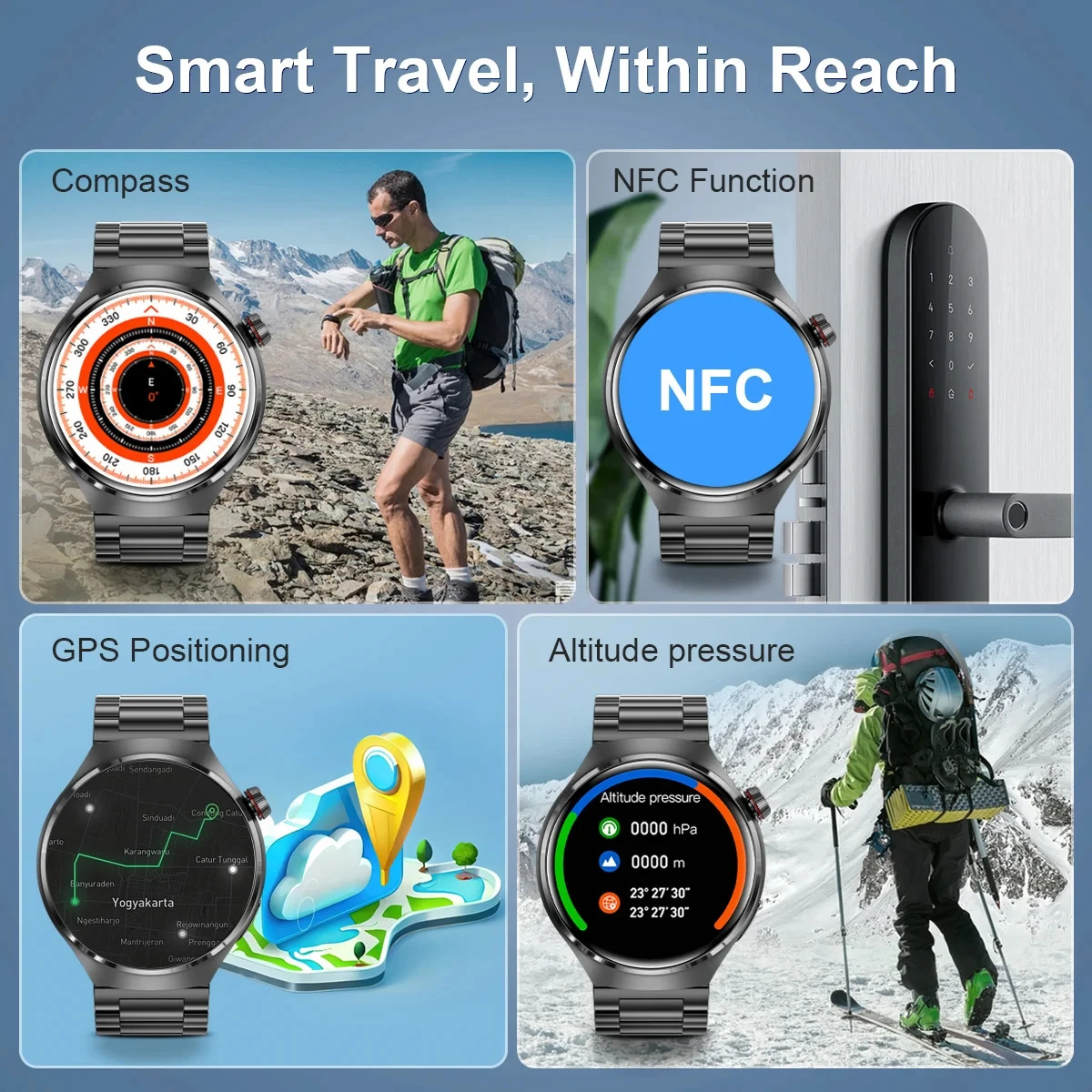 2026 New Smart Watch Heart rat - Smartwatch Watches For Men With Gps incelemesi ve fiyatı