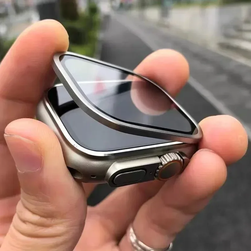 Aluminium Alloy Case+Tempered  - Smartwatch Apple Watches For Men incelemesi ve fiyatı
