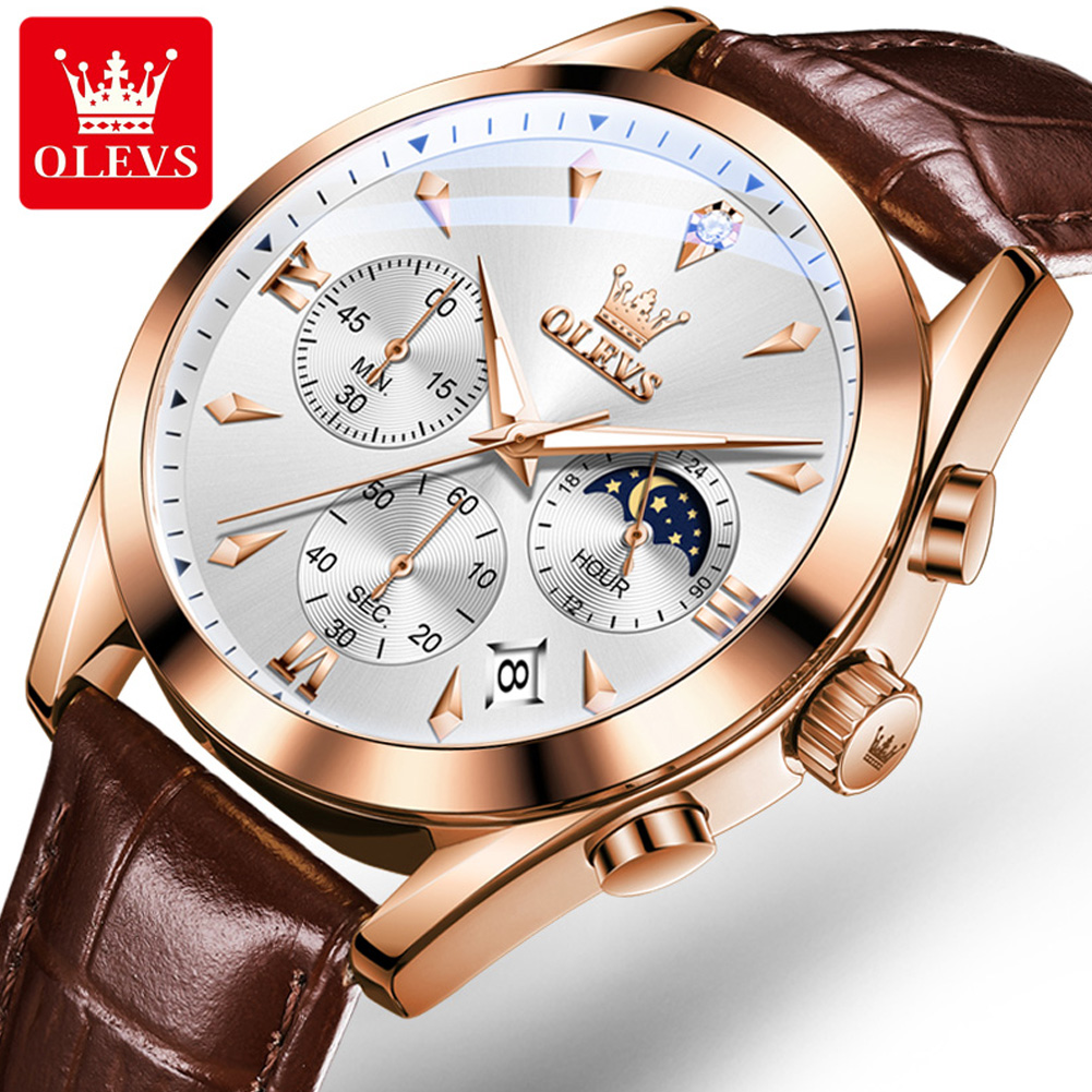 OLEVS Brand New Fashion Quartz - Smartwatch Watches For Men Brands incelemesi ve fiyatı