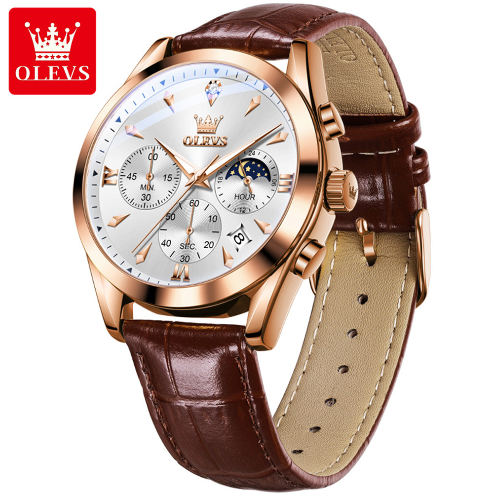 OLEVS Brand New Fashion Quartz - Smartwatch Watches For Men Brands incelemesi ve fiyatı