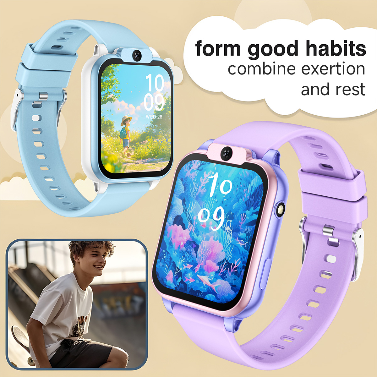 Children Smartwatch Study Part - Smartwatch Watches For Boys incelemesi ve fiyatı