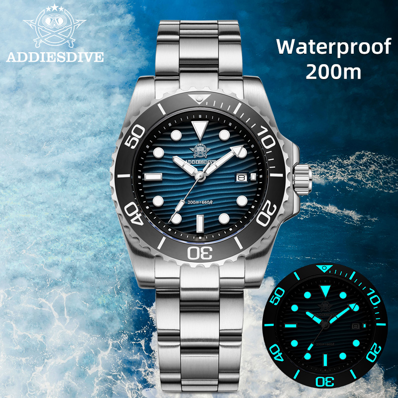 ADDIESDIVE Men's 2115 Quartz W - Waterproof Diving Watch incelemesi ve fiyatı