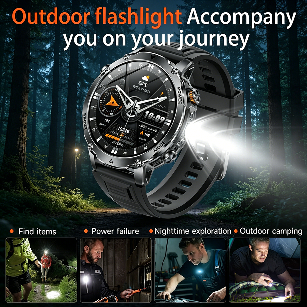 2026New Military Sports Smart  - Smartwatch Watches For Men With Gps incelemesi ve fiyatı