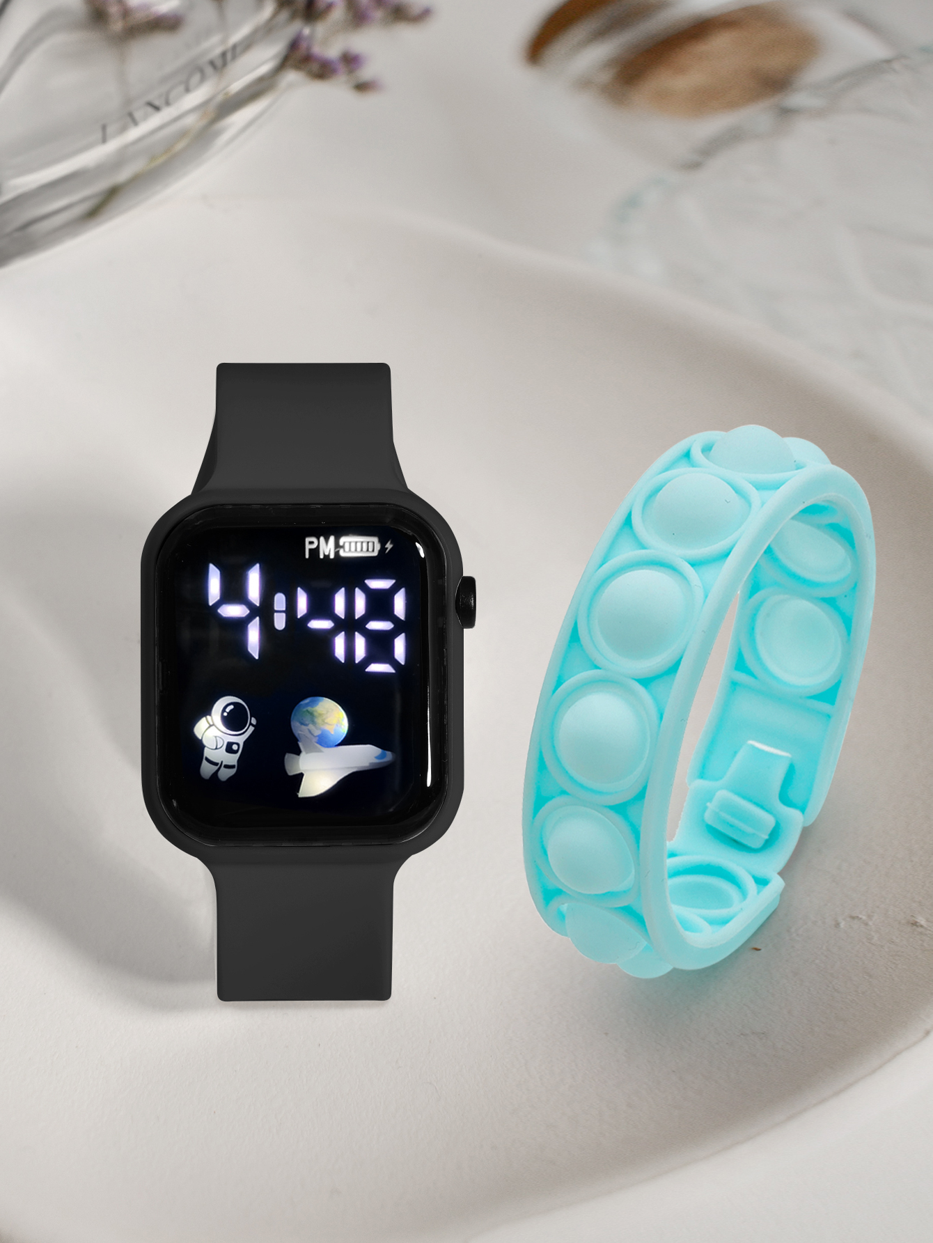 2PCS Children's Smart Watch Br - Smartwatch Watches Girls incelemesi ve fiyatı