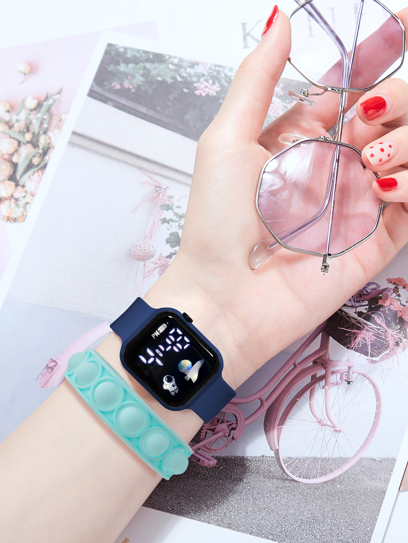2PCS Children's Smart Watch Br - Smartwatch Watches Girls incelemesi ve fiyatı